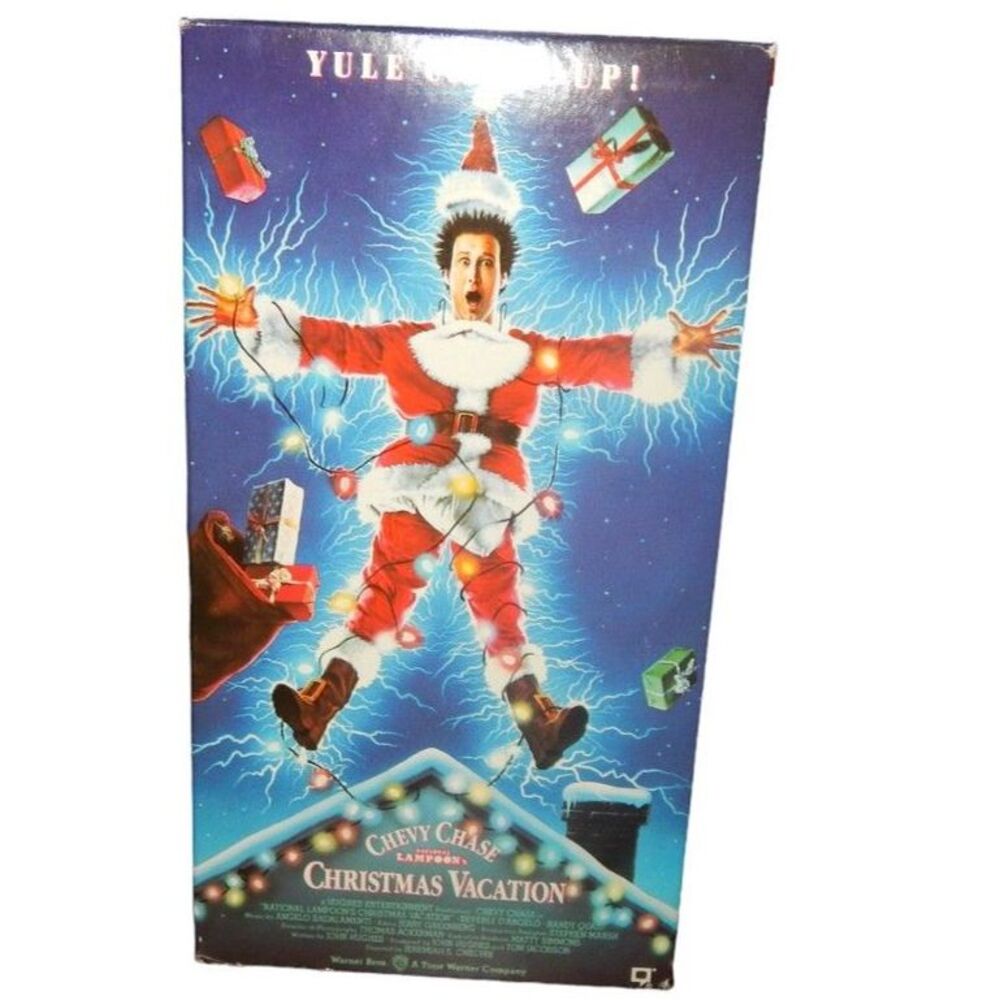 NATIONAL LAMPOON'S CHRISTMAS VACATION Warner Bros. Chevy Chase vintage VHS movie